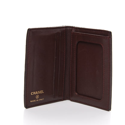 Chanel Lambskin Quilted Card Holder Wallet Black 4 of 11