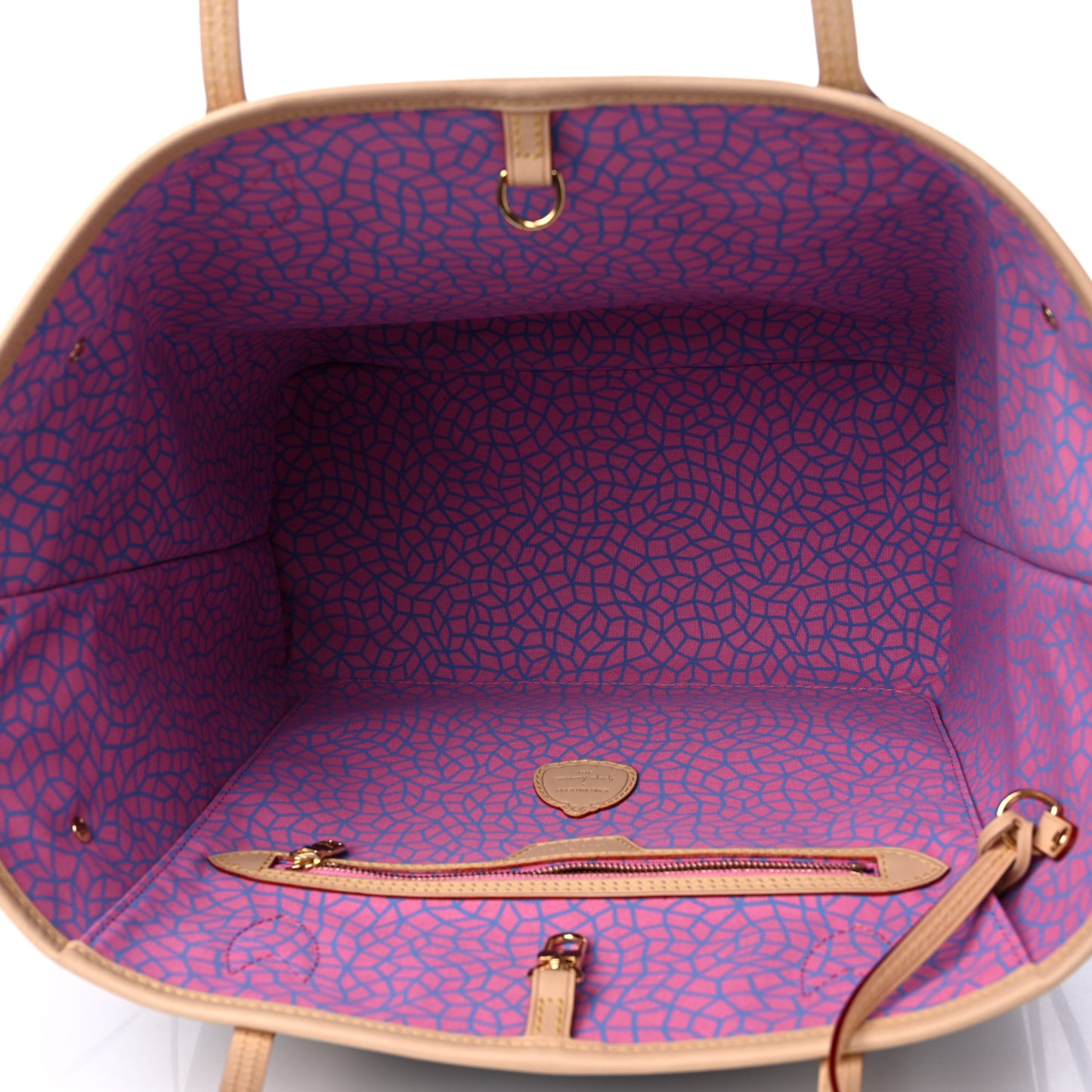 LV X YK Monogram Kusama Pumpkin Neverfull MM