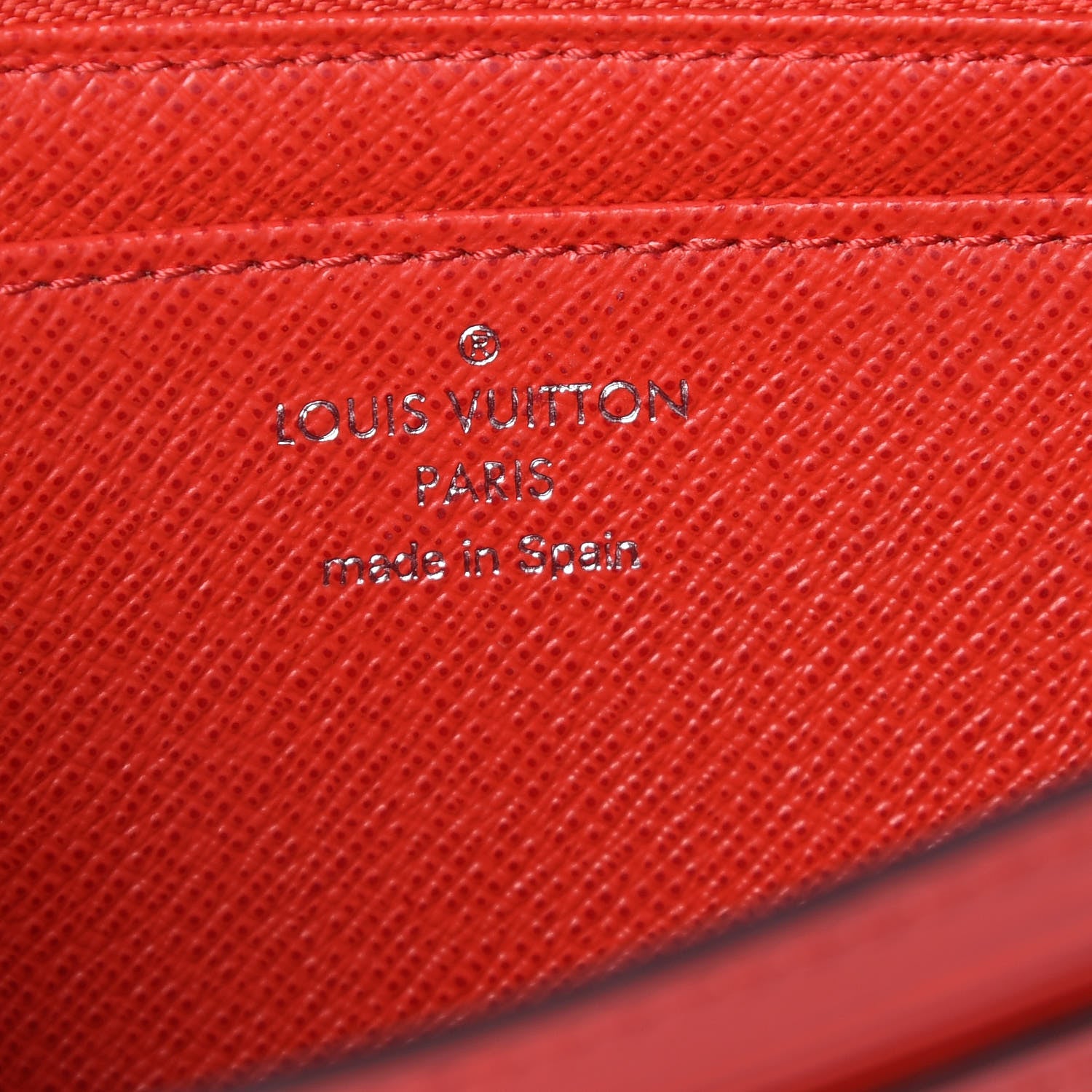 Louis Vuitton Epi Louise Wallet Coquelicot 6 of 7