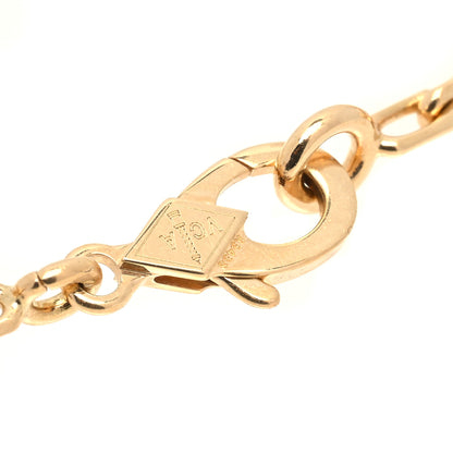 Van Cleef & Arpels 18K Yellow Gold Mother of Pearl 5 Motifs Vintage Alhambra Bracelet 3 of 6