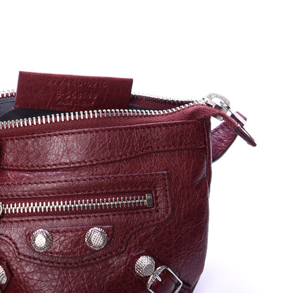 Balenciaga Agneau Giant 12 Silver Hardware M Porte-Monnaie Coin Purse Rouge Cerise 7 of 7