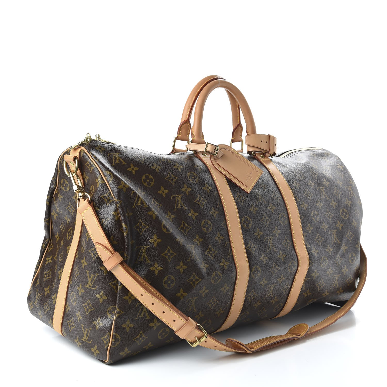 Louis Vuitton Monogram Keepall Bandouliere 55 2 of 9