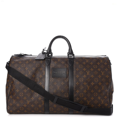 Louis Vuitton Monogram Waterproof Keepall Bandouliere 55 1 of 7