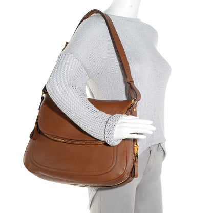 Tom Ford Pebbled Calfskin Large Jennifer Caramel 2 of 8