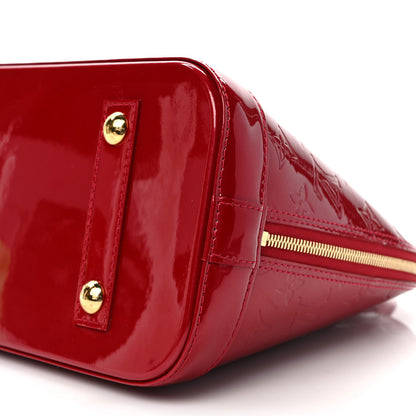 Louis Vuitton Vernis Alma PM Pomme D'Amour 9 of 9