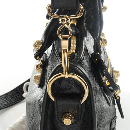 Balenciaga Agneau Giant 12 Gold Hardware Mini City Black 8 of 9