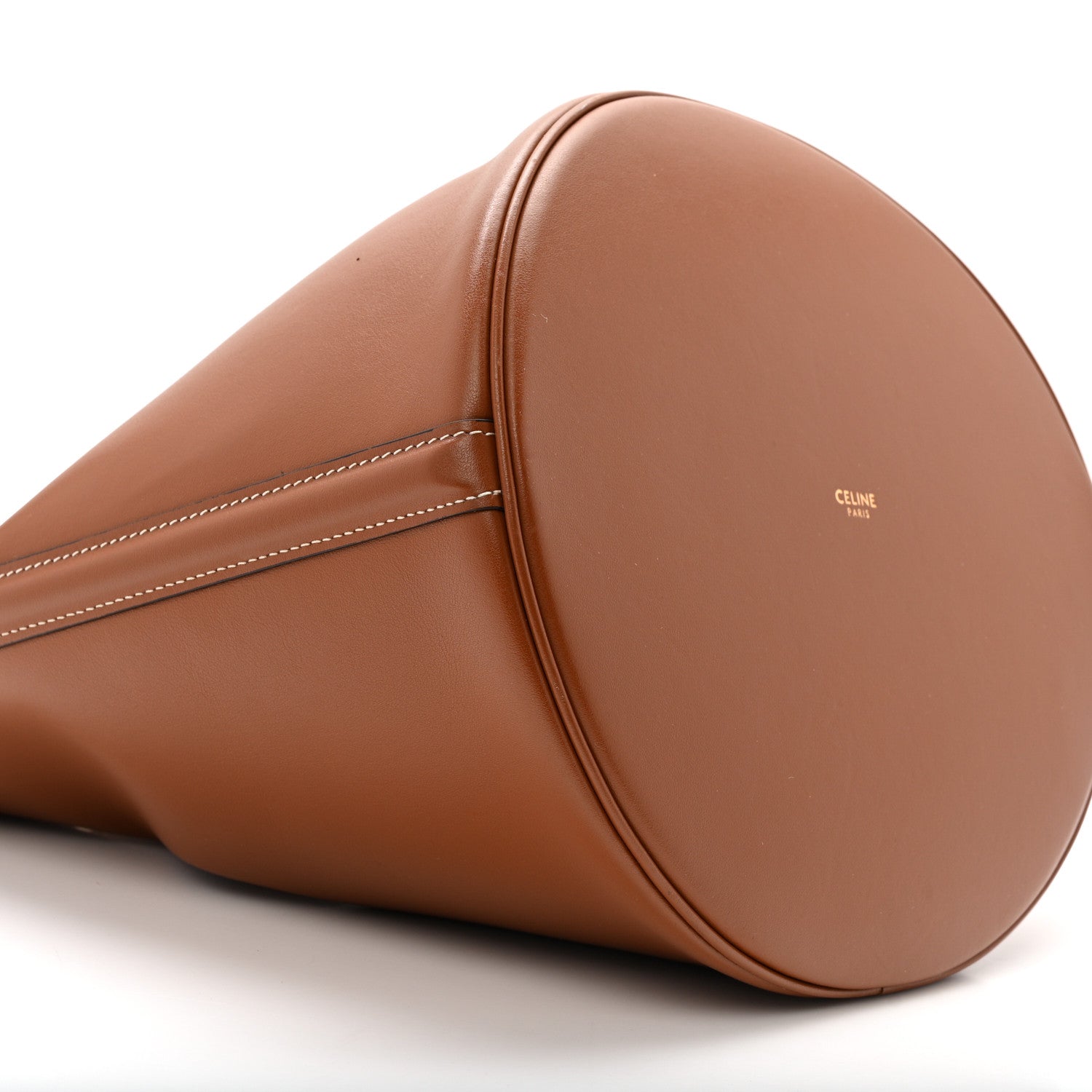 Celine Smooth Calfskin Bucket 16 Bag Tan 10 of 13