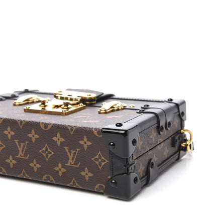 Louis Vuitton Monogram Petite Malle Black 7 of 10