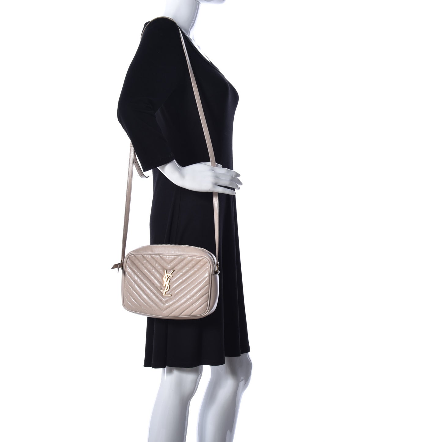 Calfskin Matelasse Monogram Lou Camera Bag Washed Light Pink