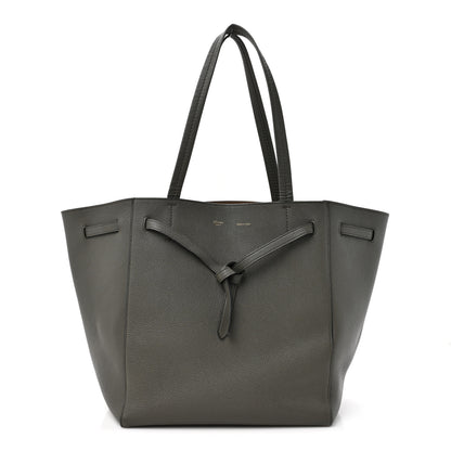 Celine Soft Grained Calfskin Small Belt Cabas Phantom Taupe 1 of 18