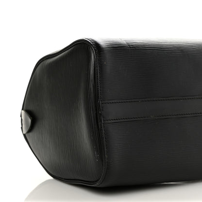 Louis Vuitton Epi Speedy 25 Black 8 of 11