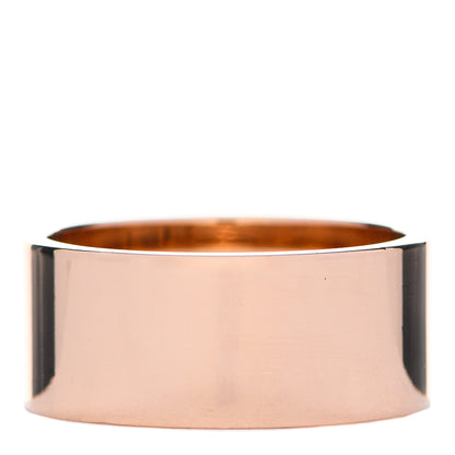 Hermes 18K Rose Gold Diamond GM Kelly Ring 51 5.75 4 of 7