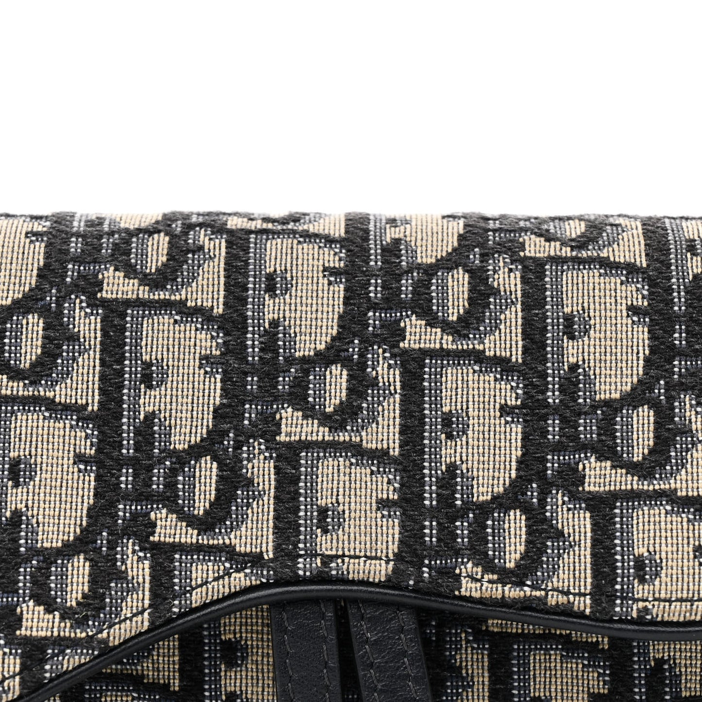 Oblique Saddle Belt Bag Blue