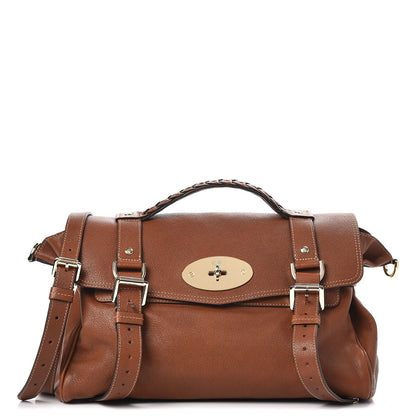 Mulberry Small Grain Calf Medium Alexa Oak 1 of 8