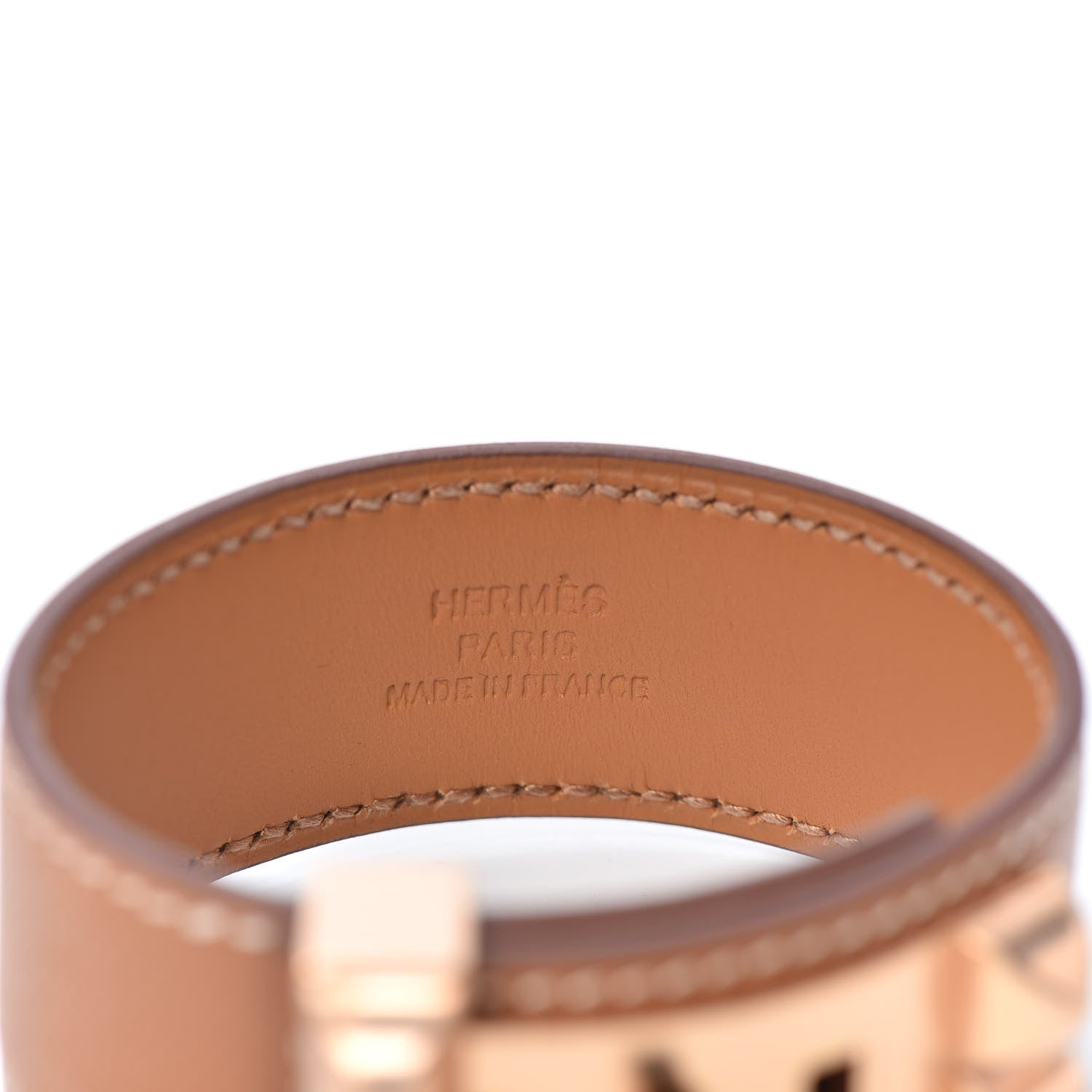 Hermes Epsom Collier de Chien CDC 24 Bracelet T2 Gold 5 of 5