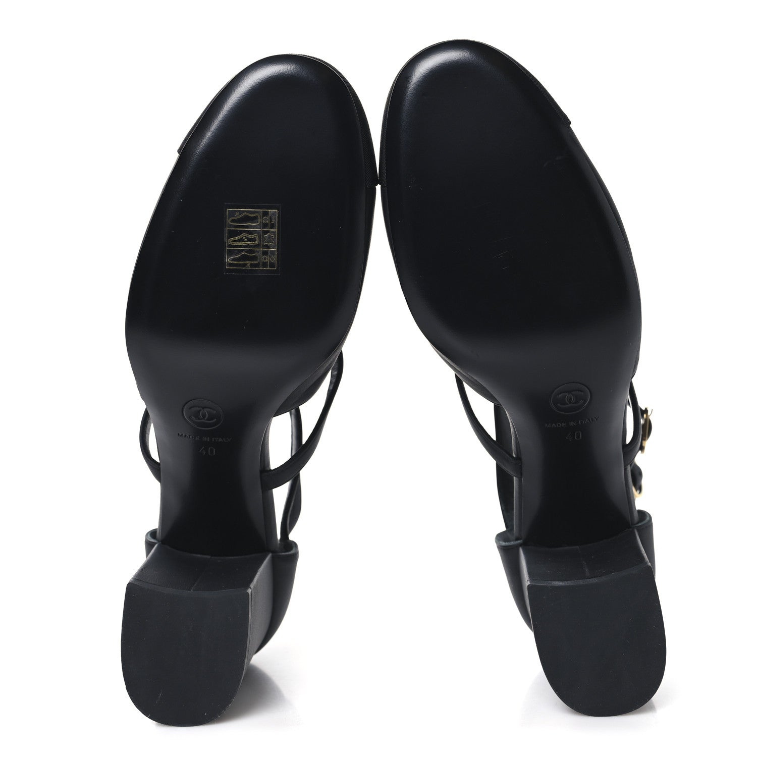 Chanel Lambskin Grosgrain Cap Toe Camellia Mary Jane Pumps 40 Black 6 of 9