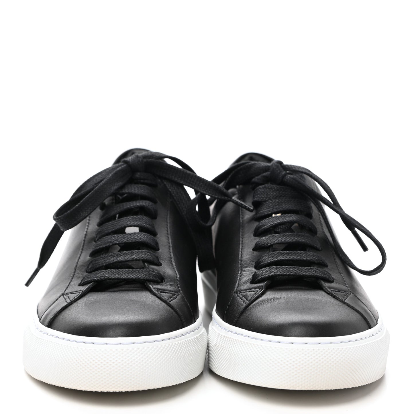 Calfskin Urban Street Sneakers 35 Black