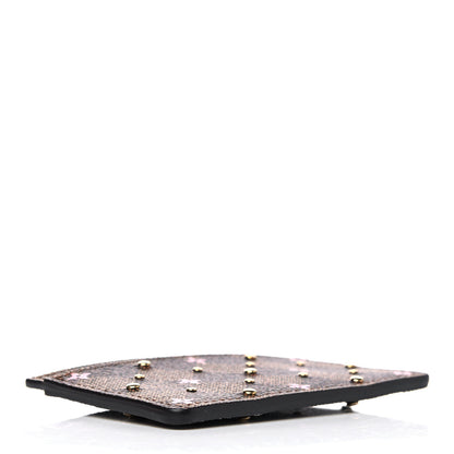 Louis Vuitton Damier Ebene Studded Card Holder 4 of 7