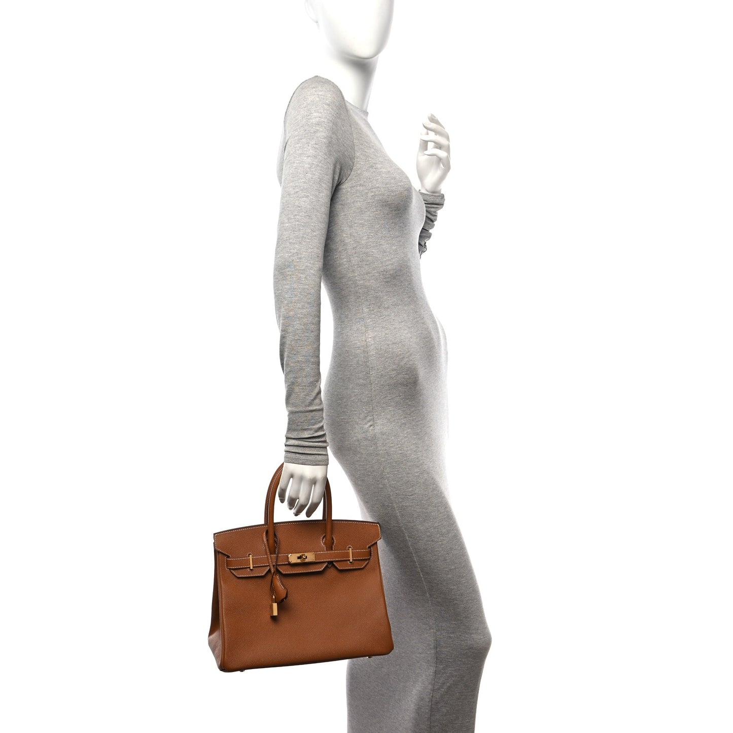Epsom Birkin 30 Gold