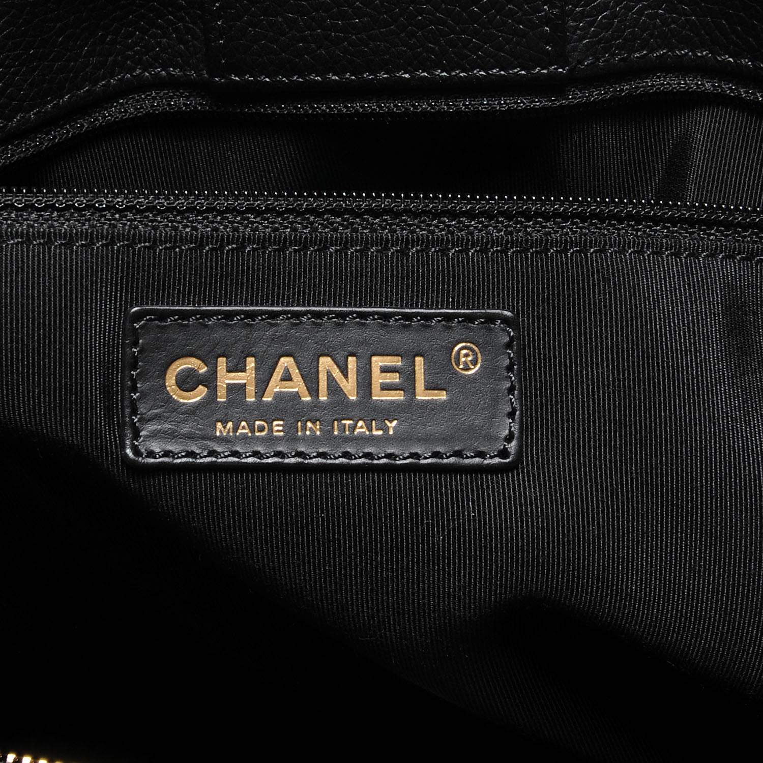 Chanel Cerf Executive Shopper Tote Black 7 of 8