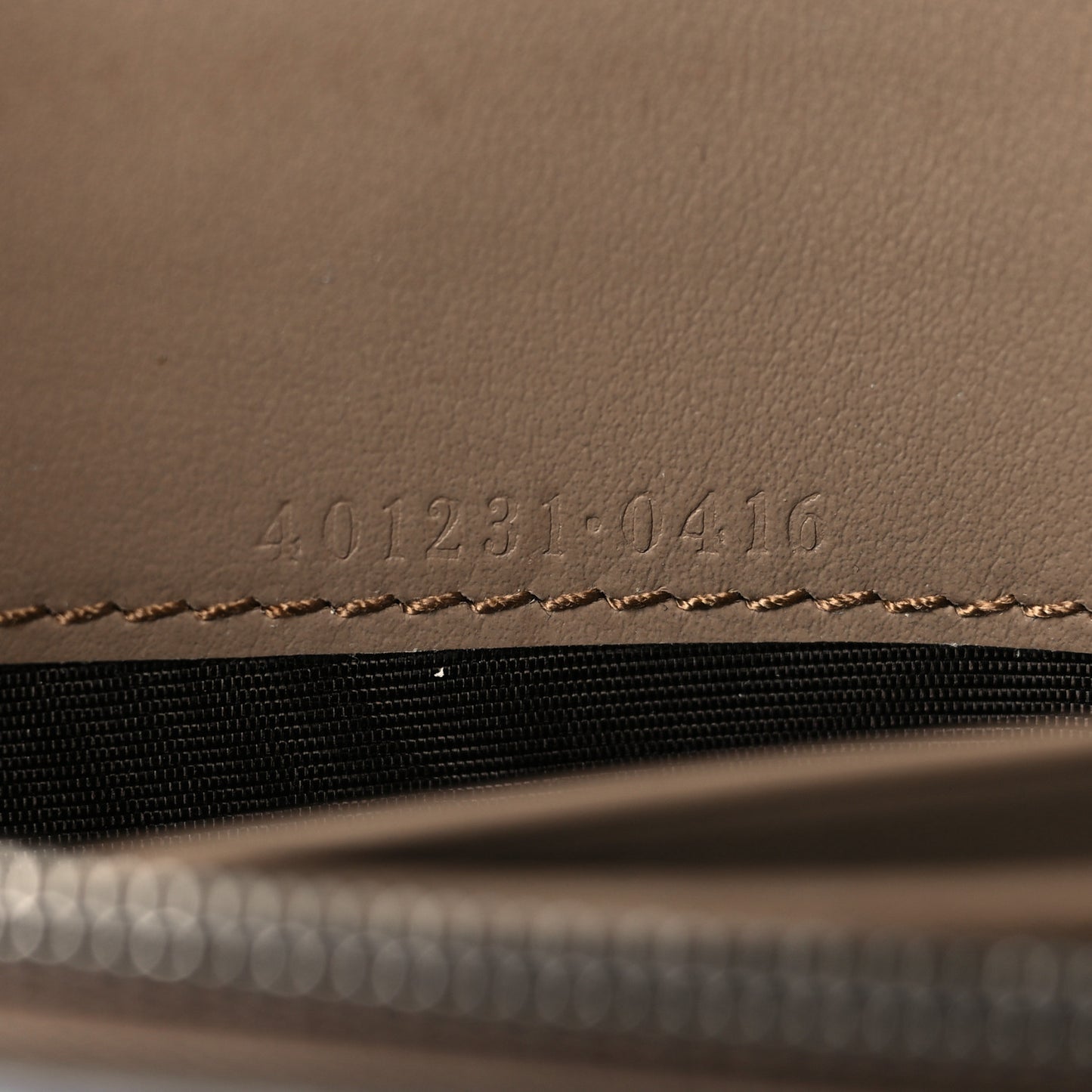 GG Supreme Monogram Mini Dionysus Chain Wallet Beige Taupe