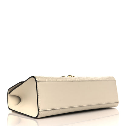 Gucci Guccissima Medium Padlock Shoulder Bag Mystic White 4 of 10