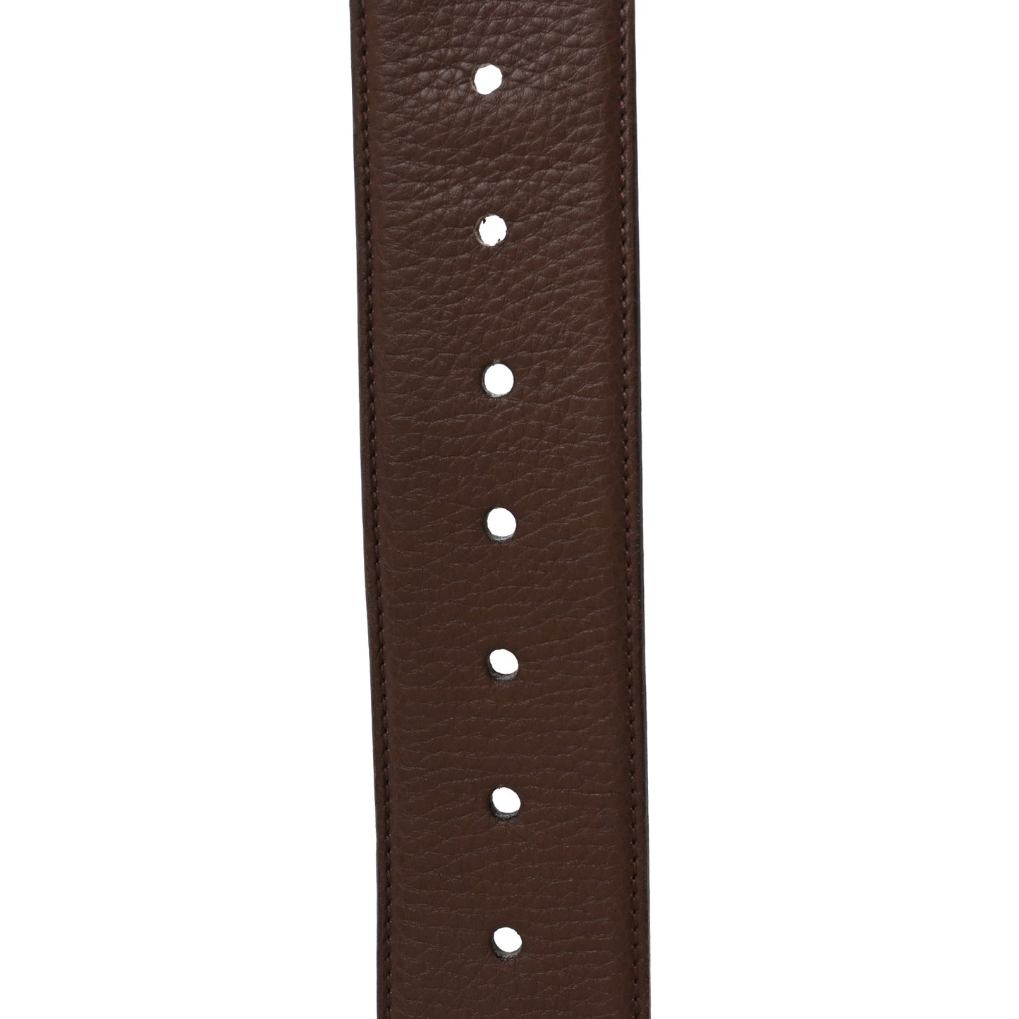 Calfskin Bamboo Buckle Belt 80 32 Brown