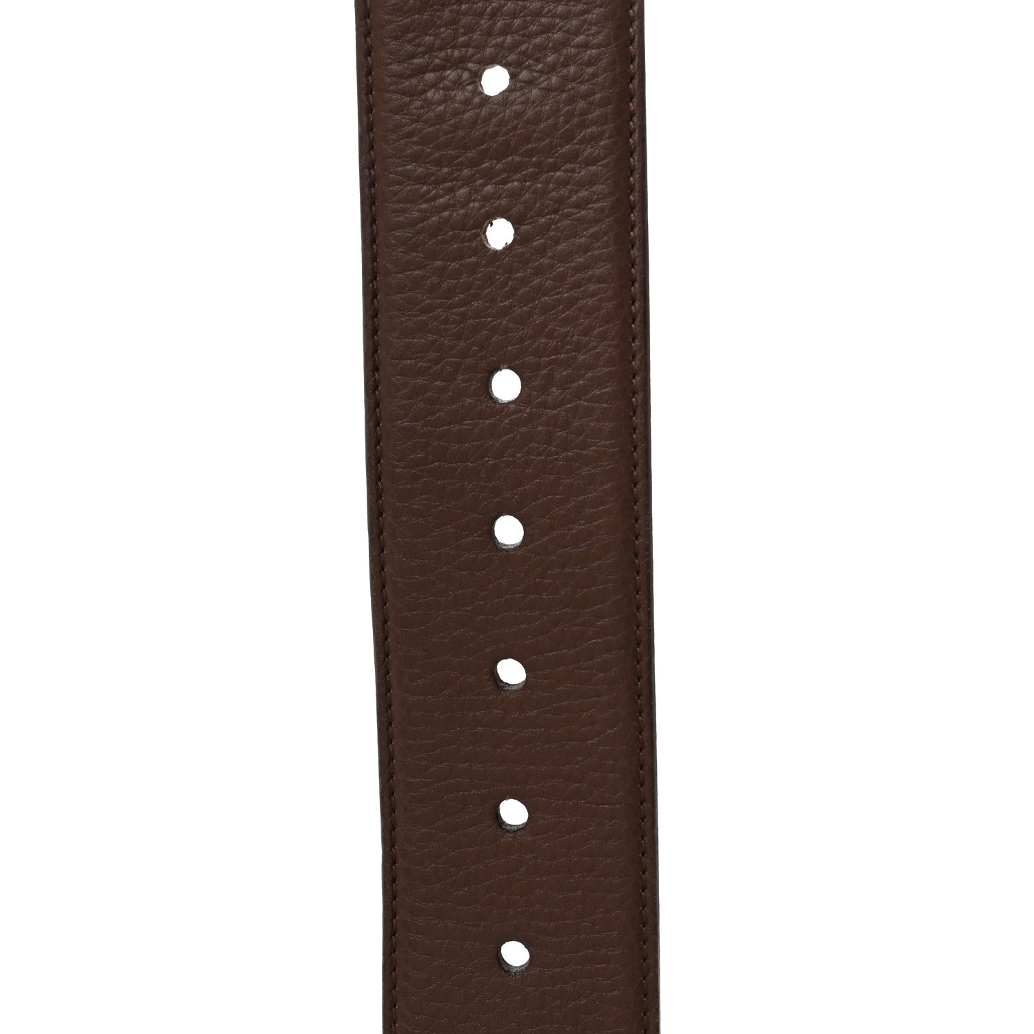 Gucci Calfskin Bamboo Buckle Belt 80 32 Brown 4 of 5