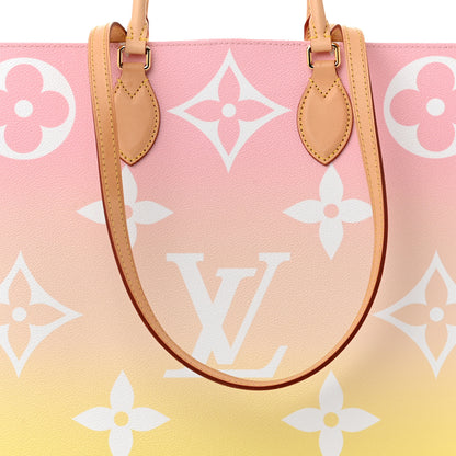 Louis Vuitton Monogram Giant By The Pool OnTheGo GM Light Pink 8 of 11