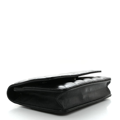 Chanel Lambskin Quilted Wallet On Chain WOC So Black 3 of 11