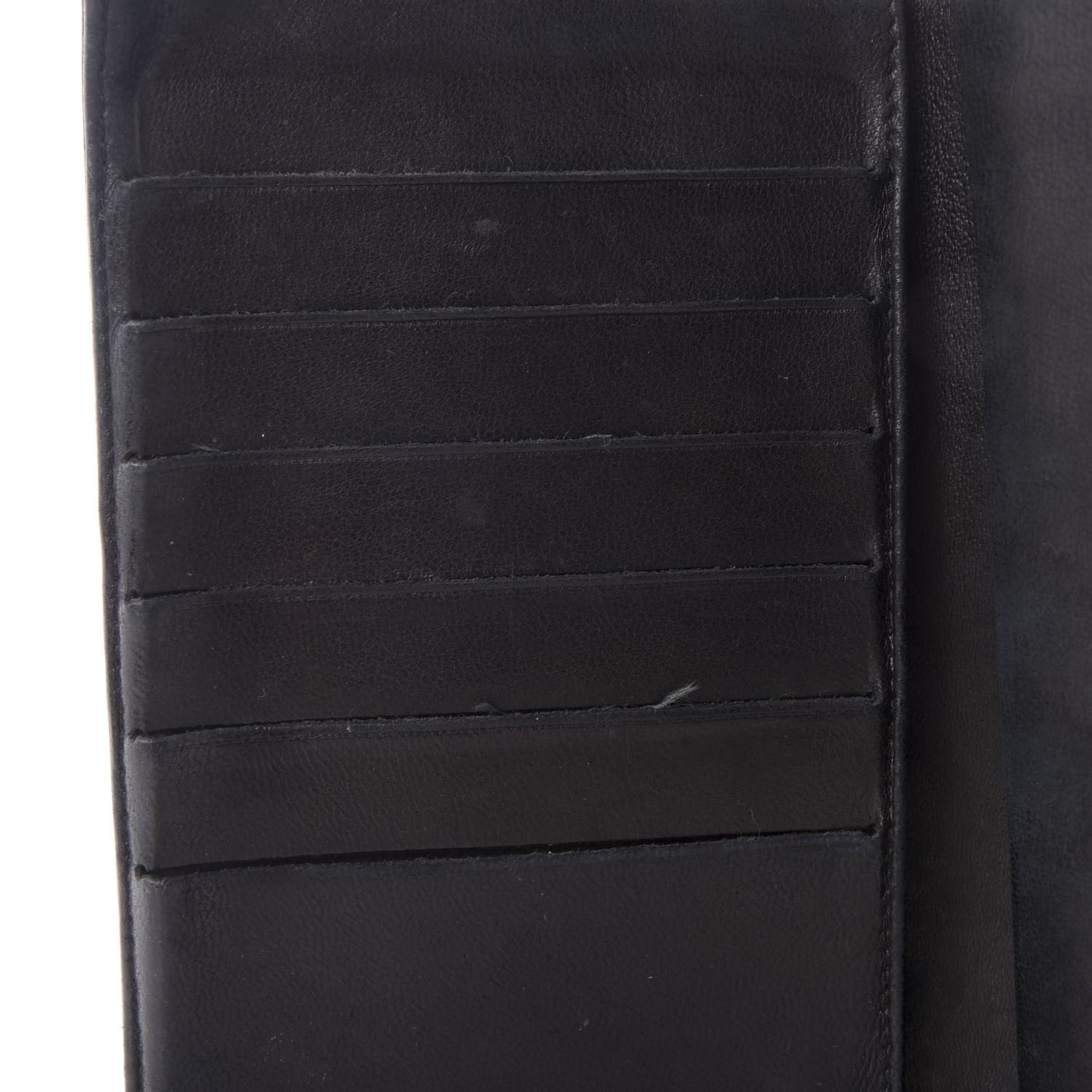 Caviar Timeless CC French Wallet Black