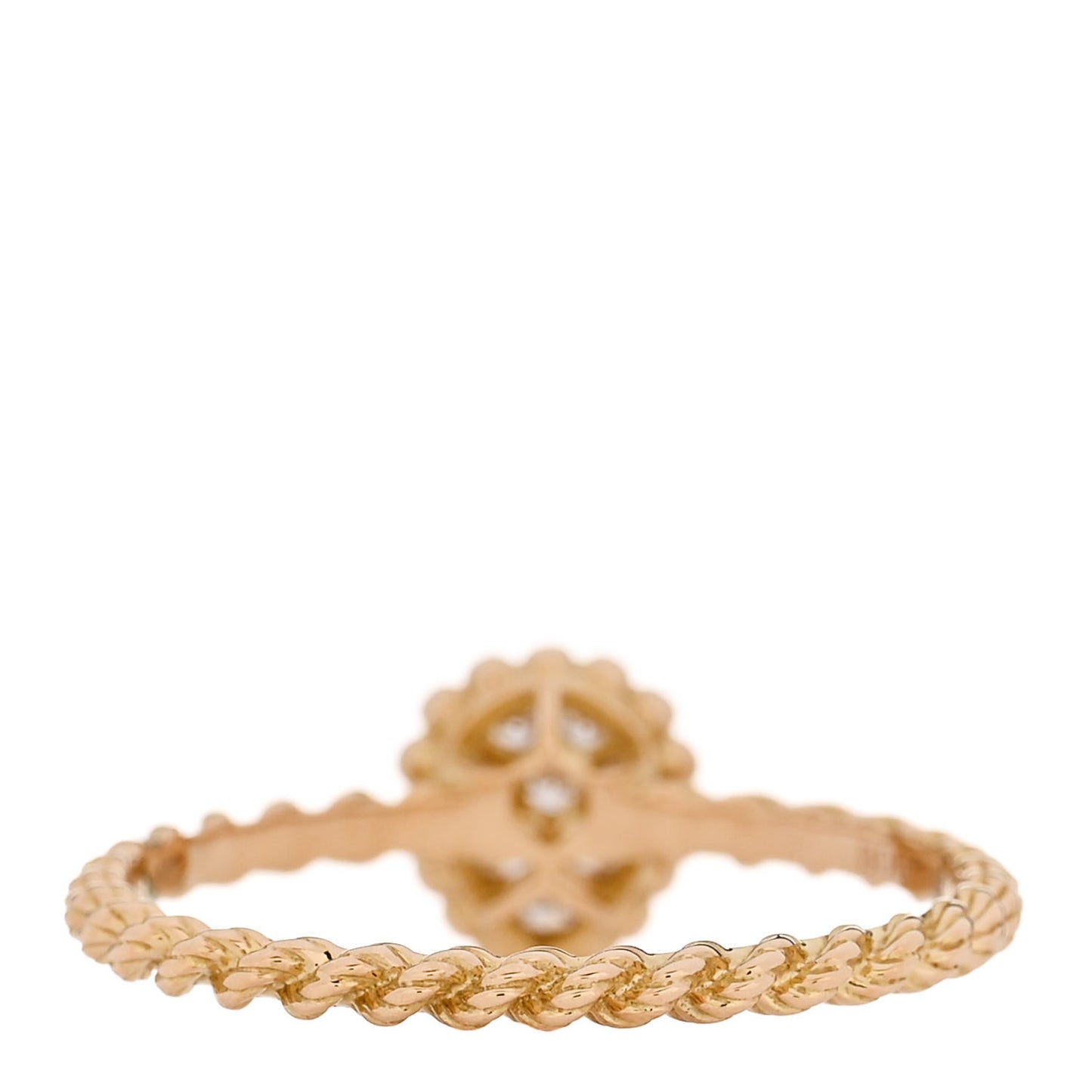 18K Yellow Gold Diamond XS Serpent Boheme Ring 59 8.75