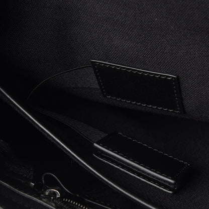 Mulberry Calfskin Somerton Briefcase Black 8 of 8