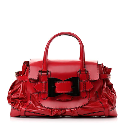 Gucci Dialux Large Queen Tote Red 1 of 13