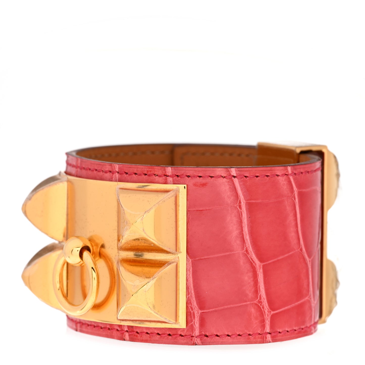 Shiny Alligator Collier De Chien CDC Bracelet S Rouge De Coeur
