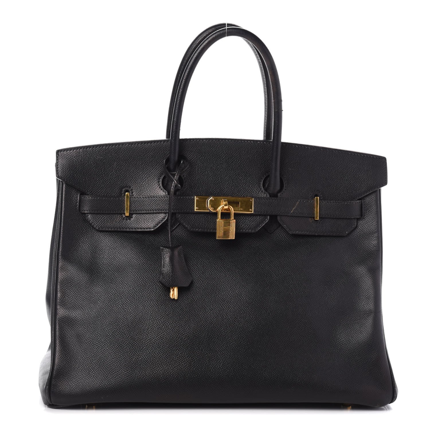Hermes Courchevel Birkin 35 Black 1 of 10