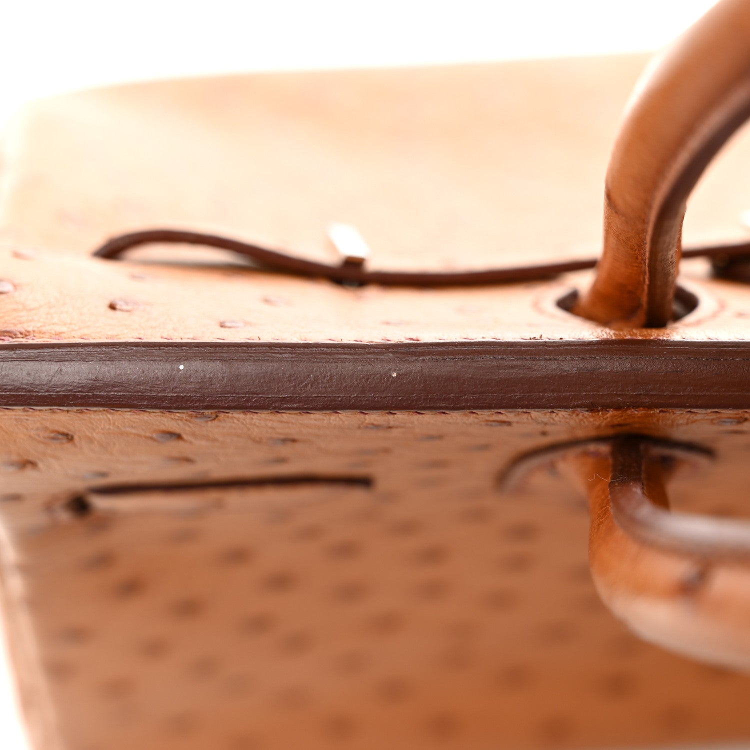 Hermes Ostrich Birkin 30 Gold 14 of 20