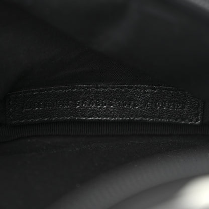 Balenciaga Smooth Calfskin Losange Monogram Explorer Belt Bag Black Grey 7 of 10