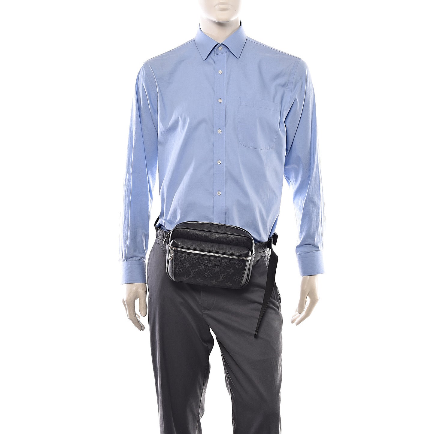 Taiga Monogram Outdoor Bumbag Black