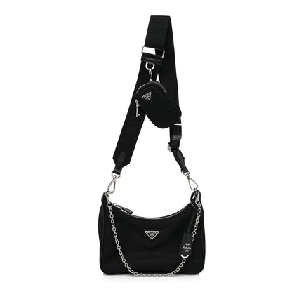 Prada Nylon Re-Edition 2005 Shoulder Bag Black 1 of 10