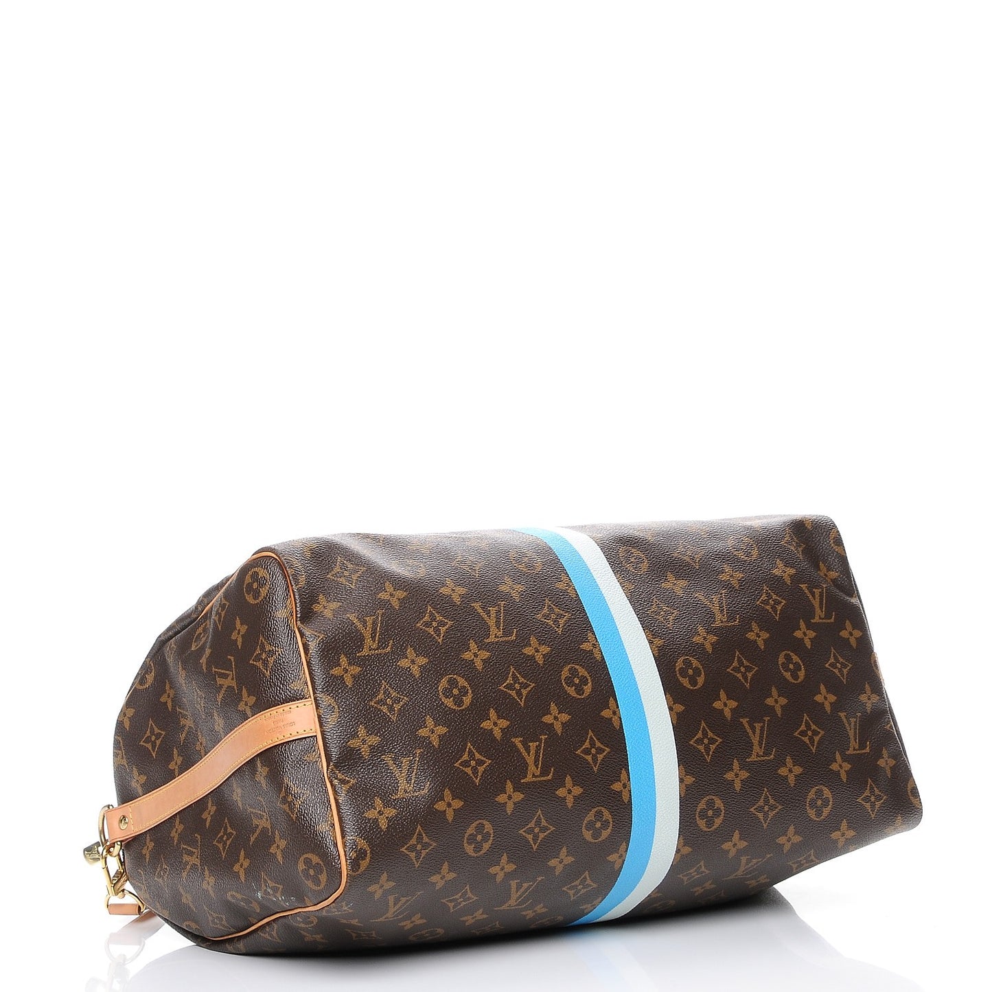 Monogram My LV Heritage Speedy Bandouliere 40 Gris Blue Clair