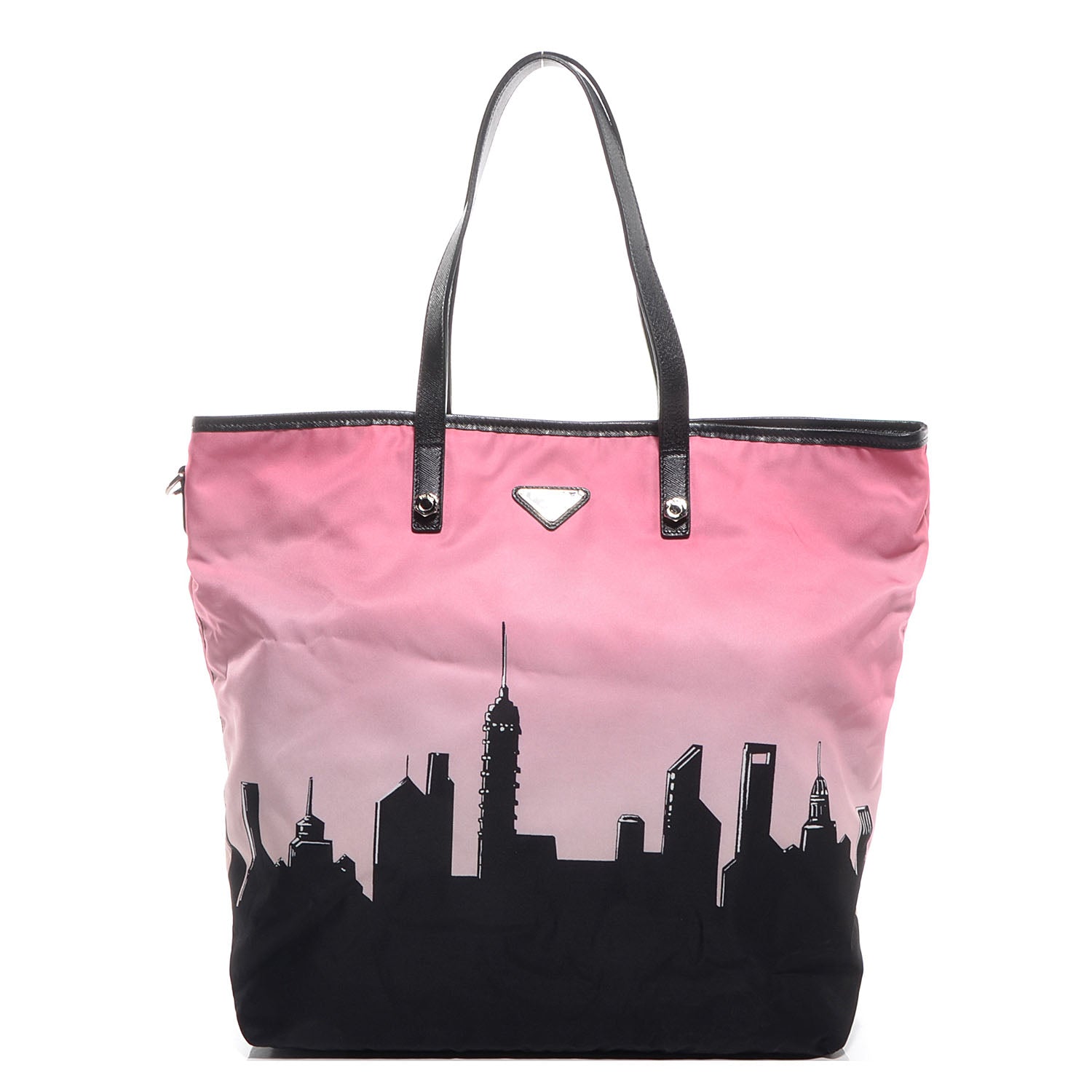 Prada Tessuto Nylon City Tote Sunshine 1 of 11