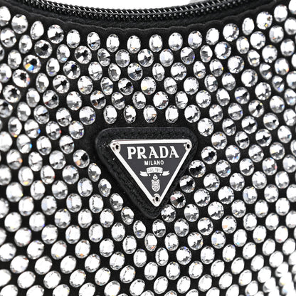 Prada Satin Crystal Mini Re-Edition 2000 Bag Cristal 5 of 5