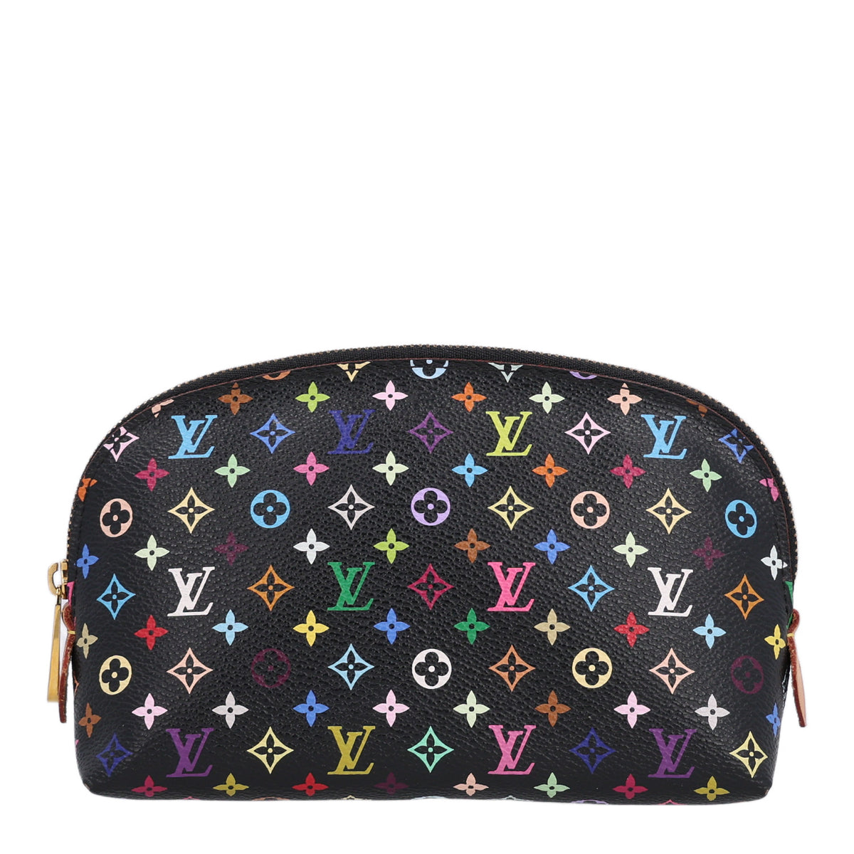 Monogram Multicolor Cosmetic Pouch Black Grenade