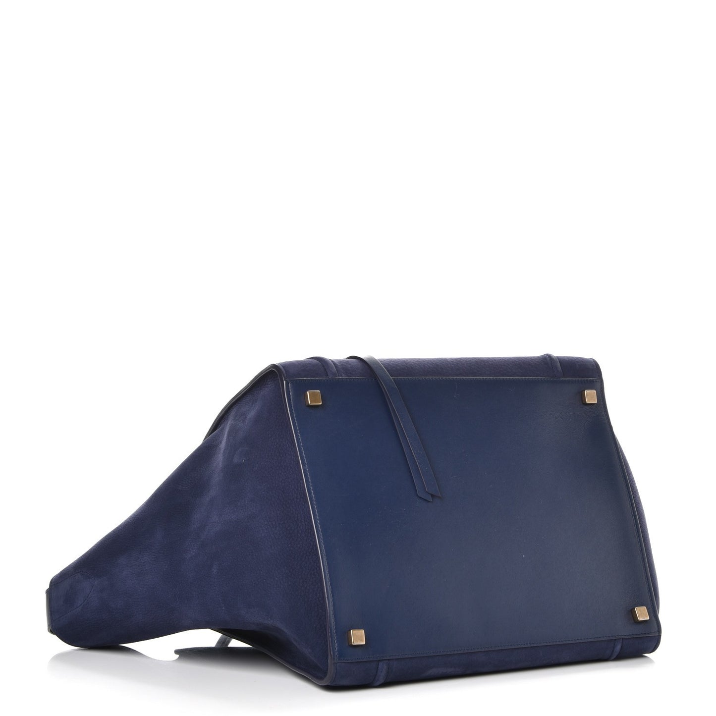 Nubuck Calfskin Medium Phantom Luggage Navy Blue