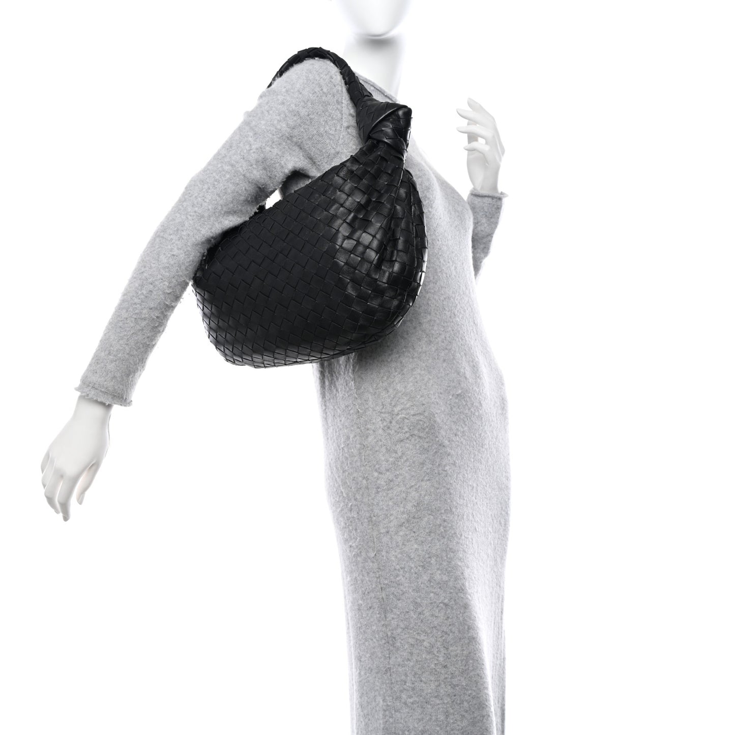 Nappa Intrecciato Small Jodie Black