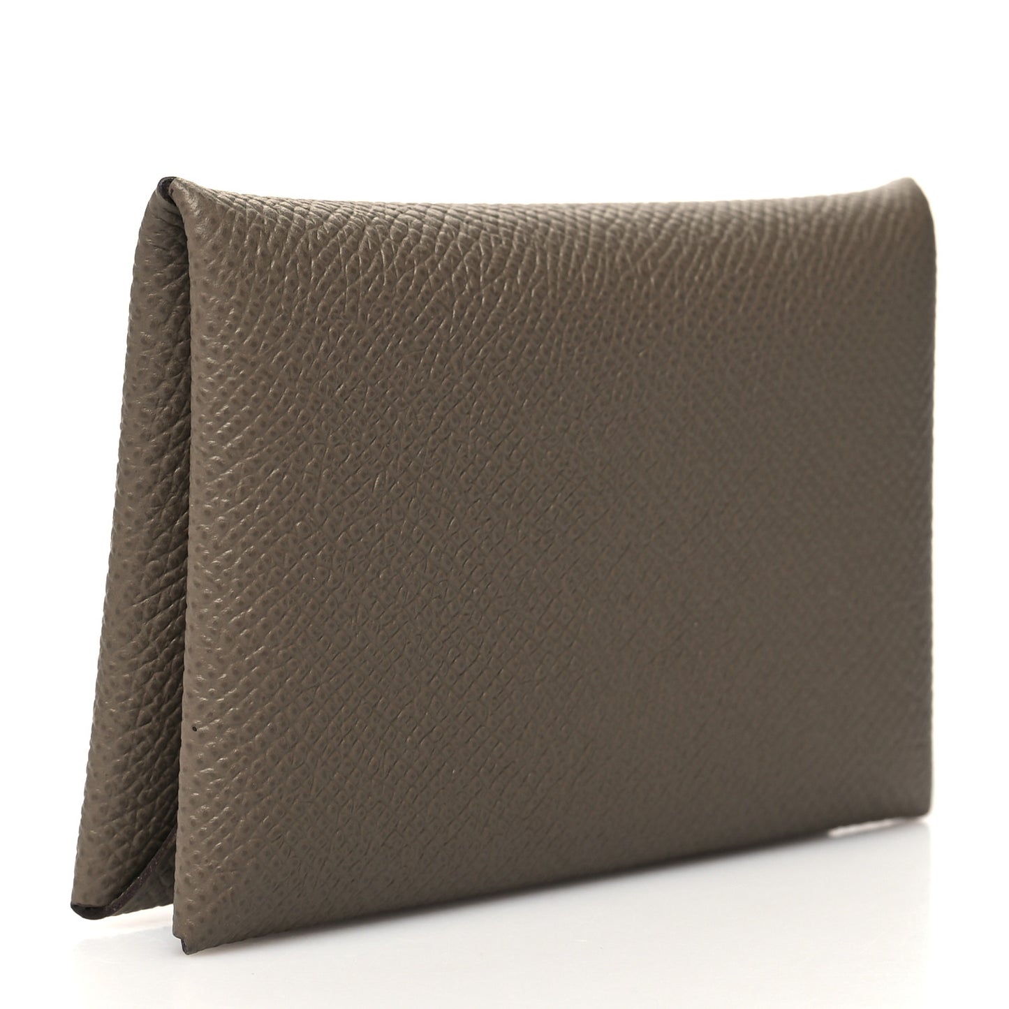 Epsom Calvi Card Case Etoupe