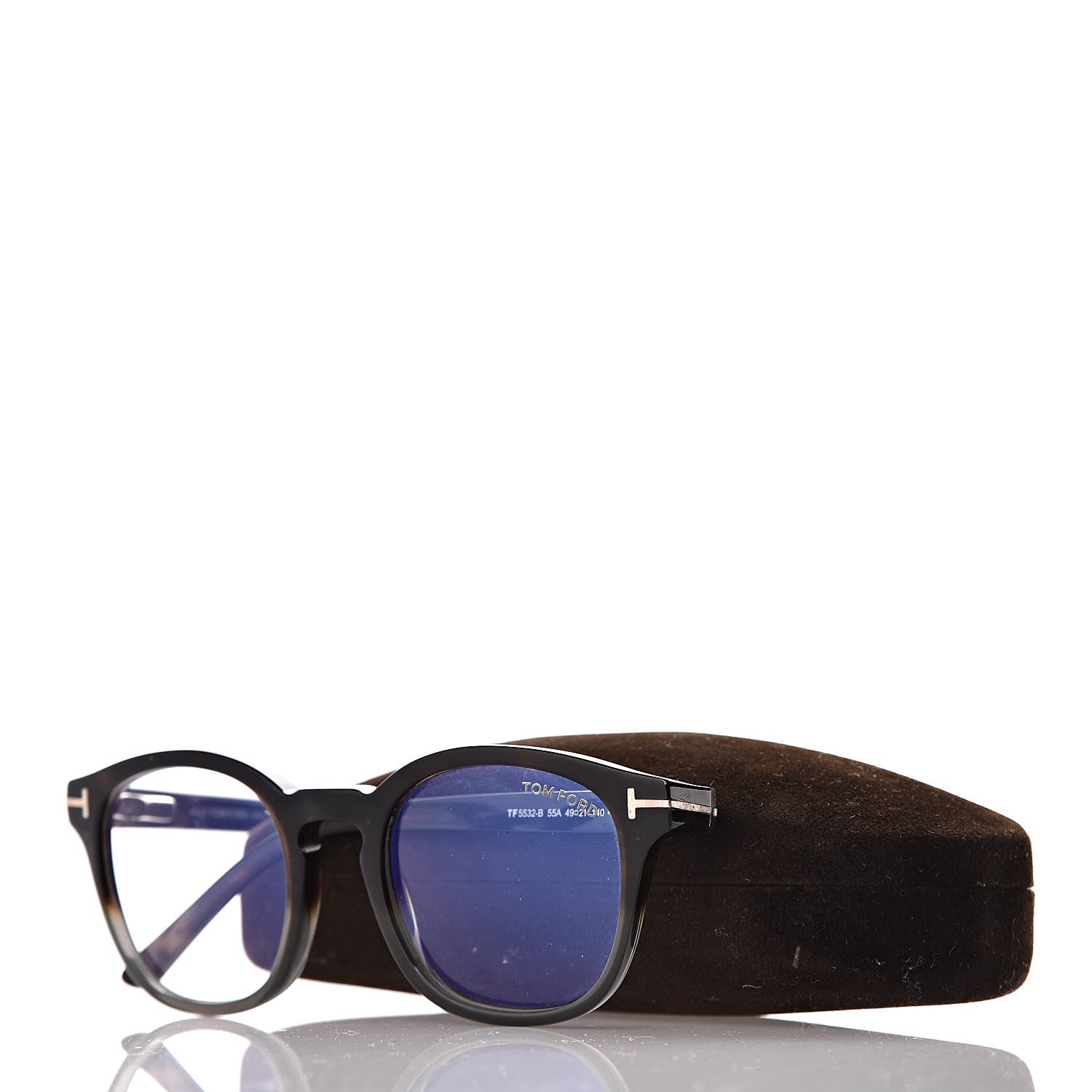 Tom Ford Clip On Sunglasses TF5532 Tortoise 9 of 9