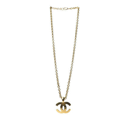 Chanel Quilted CC Long Chain Necklace Gold 3 of 5