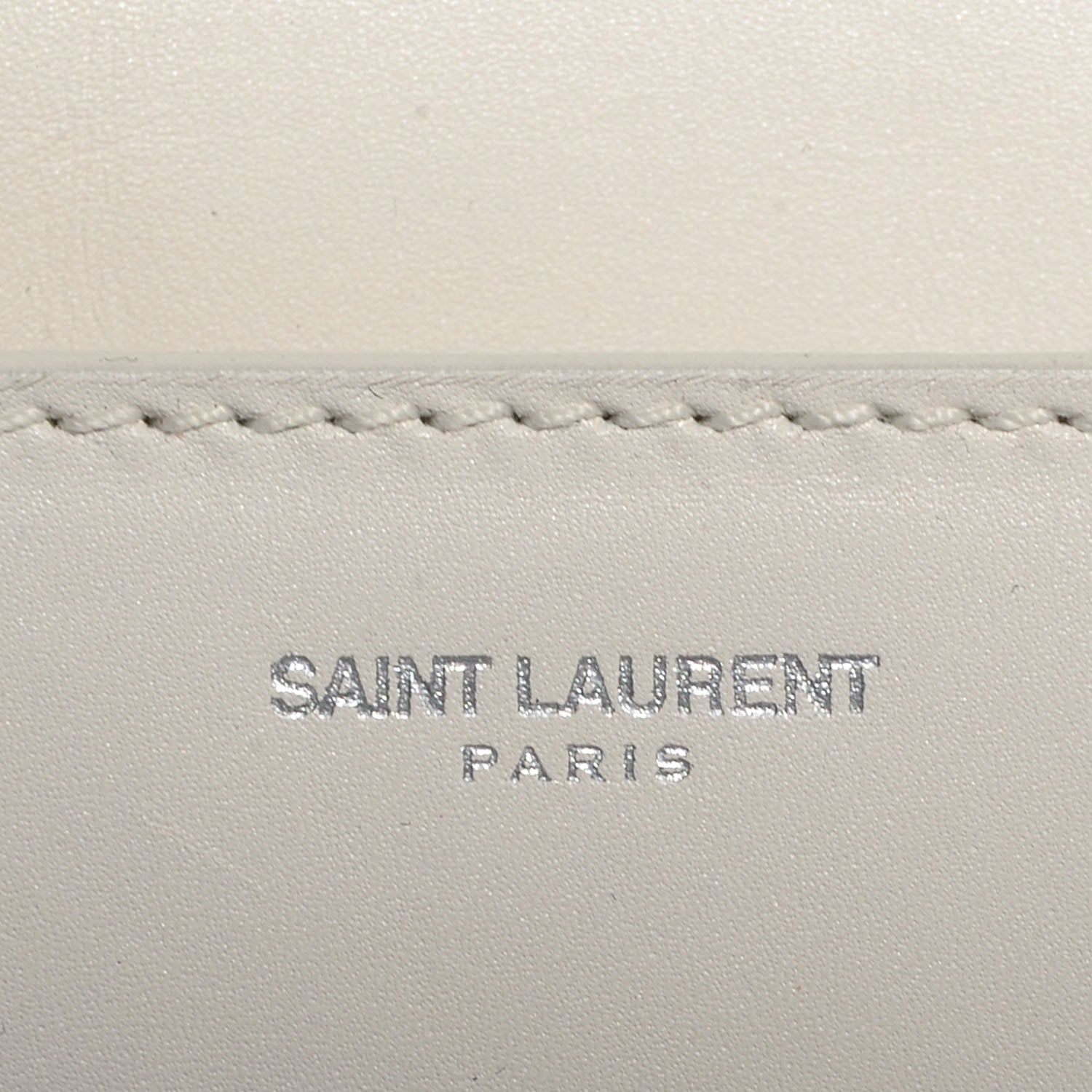 Saint Laurent Leather Classic Medium Betty Bag White 7 of 10